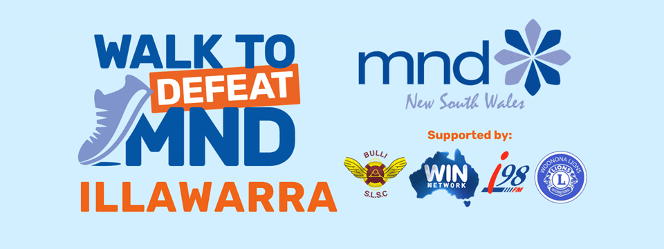 The Walk to Defeat MND Illawarra is on again at 10am, Sunday May 5!