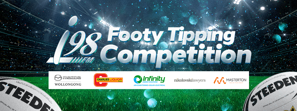 Don't forget to get your tips in each week for i98's Footy Tipping Comp!