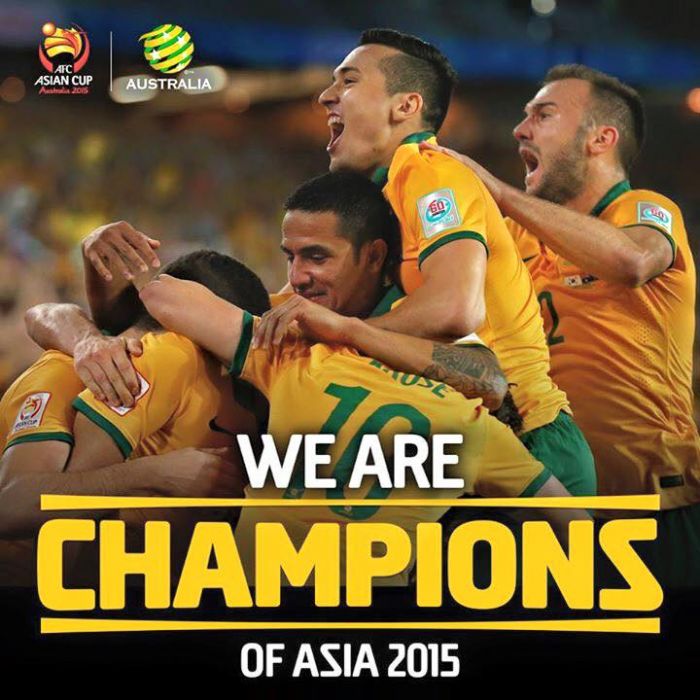 AUSTRALIA HERE ARE YOU 2015 ASIAN CUP…