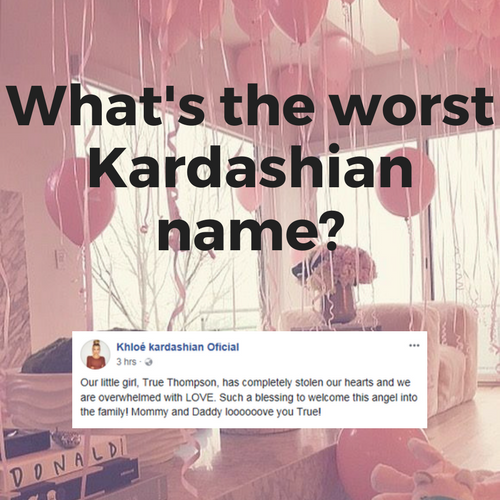 Yes it’s true, the newest Kardashian (Thompson)...