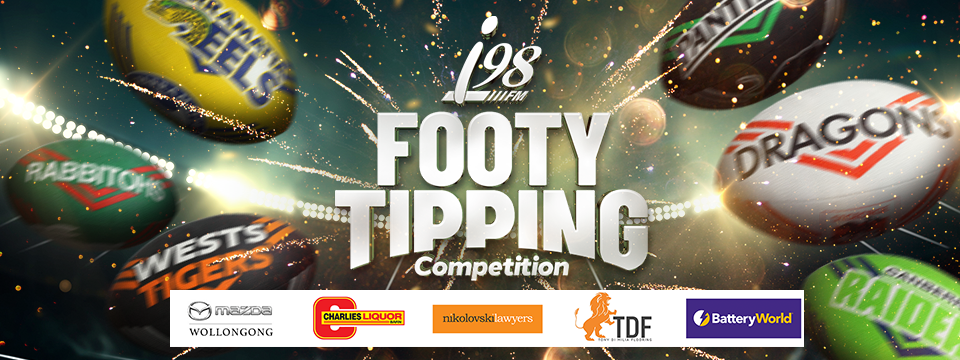 Register for i98's Footy Tipping Comp now!