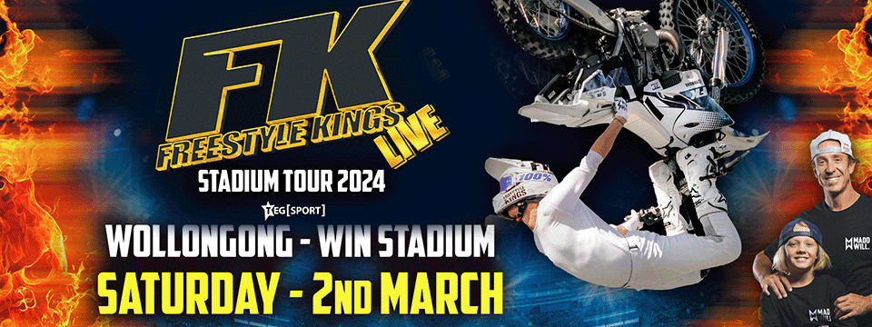 i98 is proud to present Freestyle Kings LIVE at WIN Stadium in March