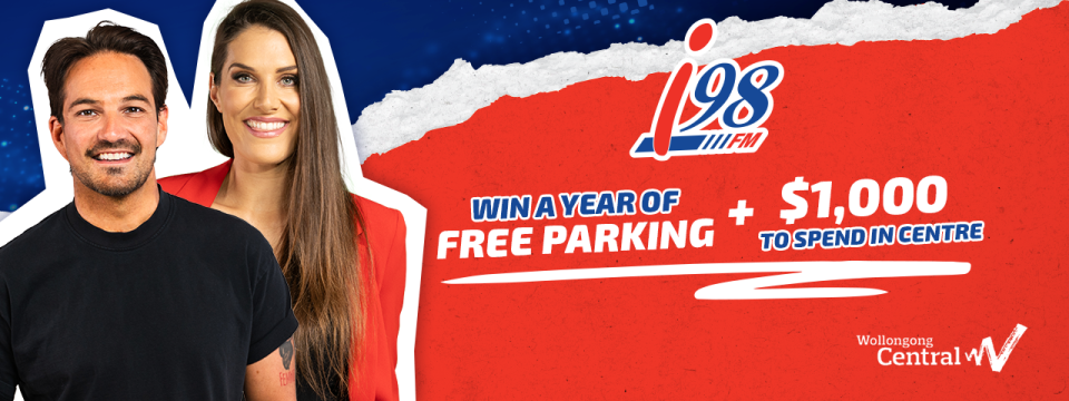 Win FREE Parking for a whole year PLUS $2000 to spend at Wollongong Central