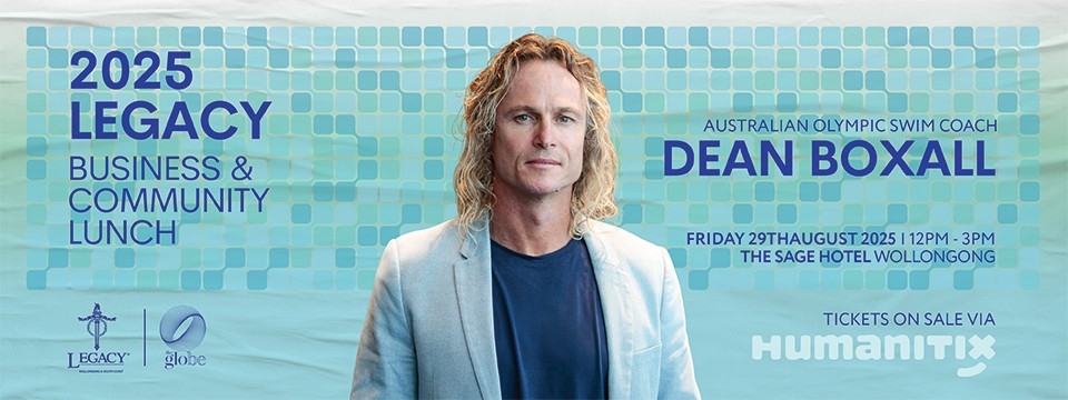 The 2025 Legacy Business & Community Lunch with Dean Boxall