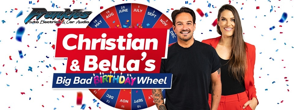 Christian and Bella’s Big Bad Birthday Wheel