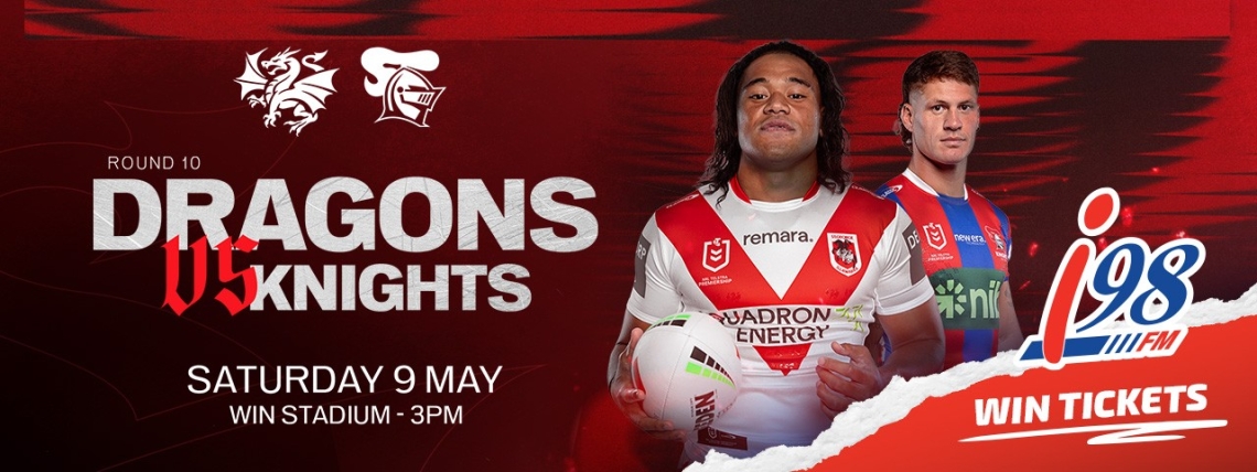 Dragons vs Knights- Win Tickets