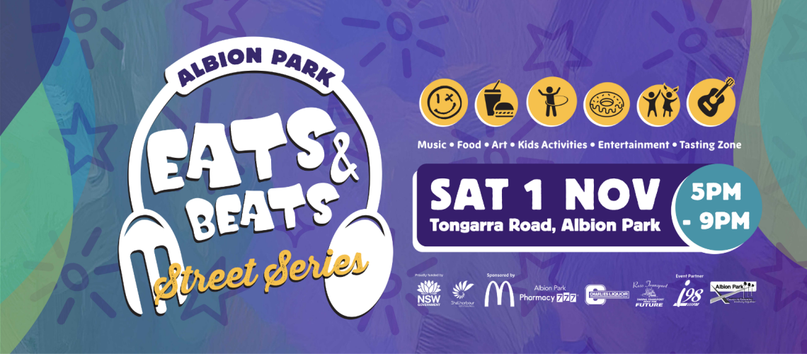 Shellharbour City Council x Eats and Beat Street Series Albion Park