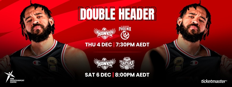 Hawks Double Header Tickets