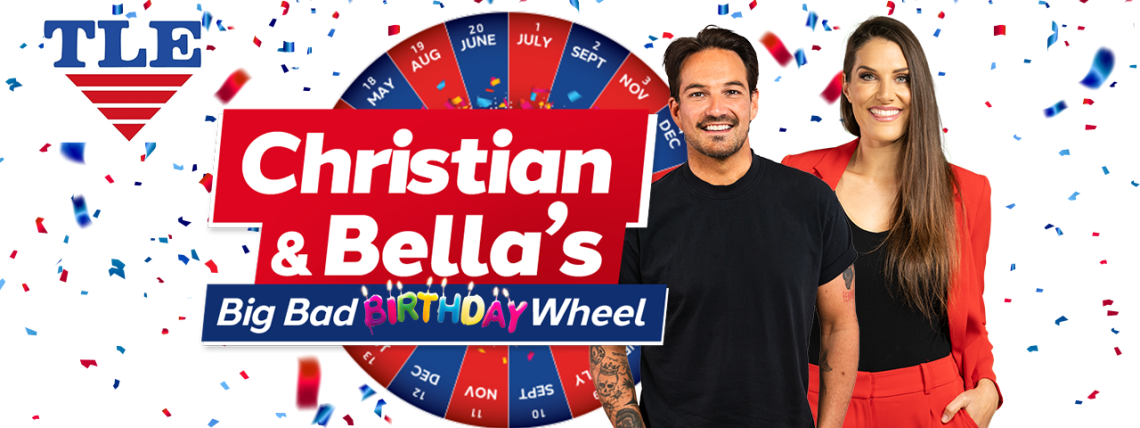 Christian and Bella’s Big Bad Birthday Wheel