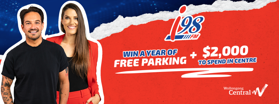 WIN Free Parking for a Year + A $2,000 Shopping Spree at Wollongong Central