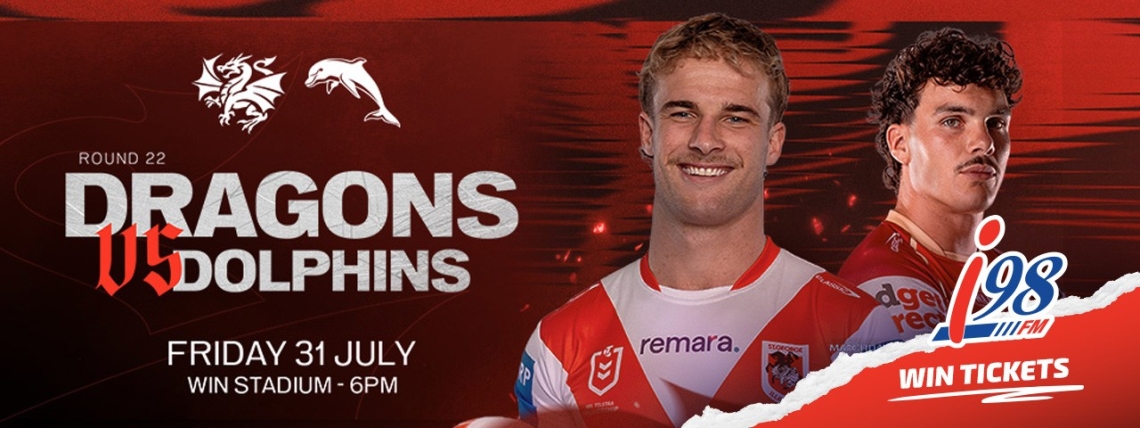 Dragons vs Dolphins- Win Tickets