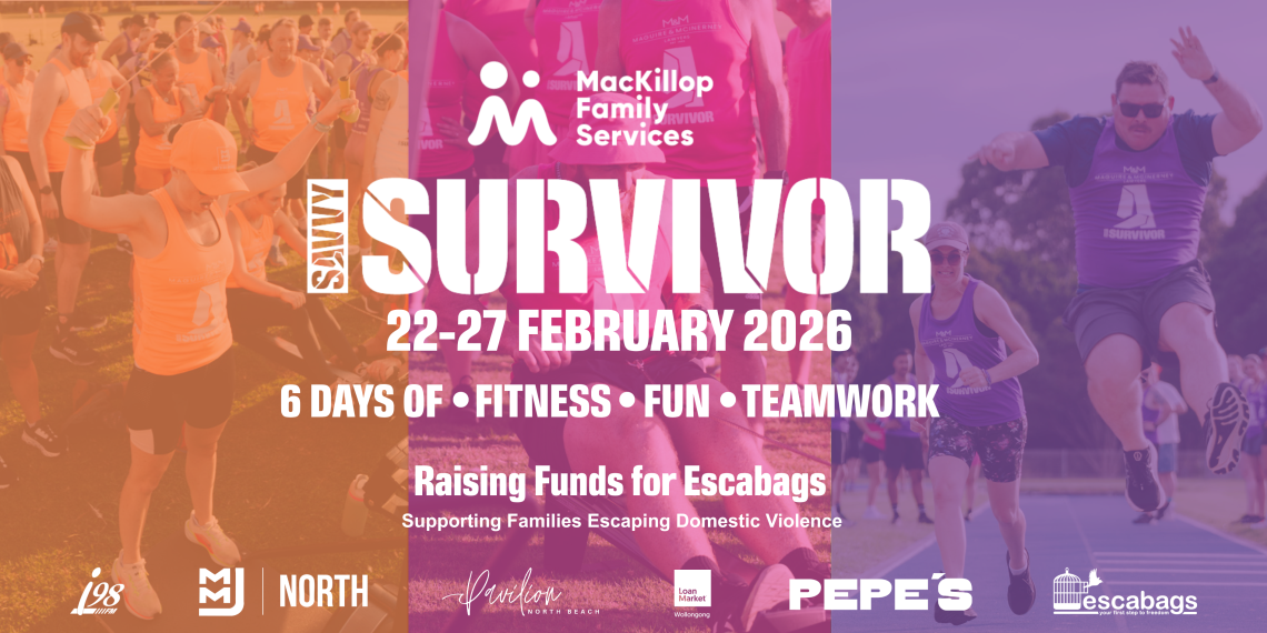 MacKillop Family Services SAVVY Survivor Fitness Challenge