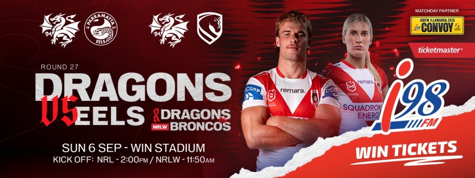 Dragons vs Eels Convoy Round- Win Tickets