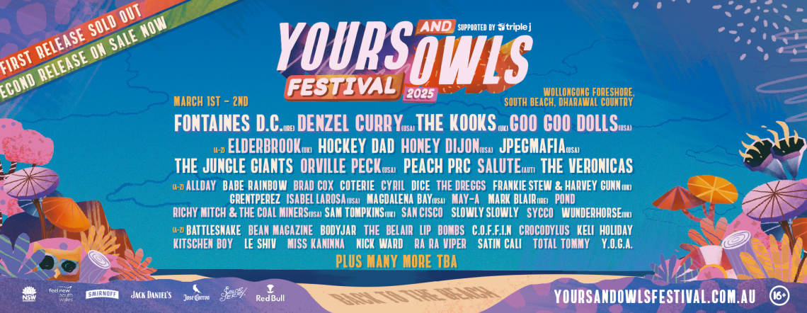 Yours & Owls 2025 Festival Tickets!