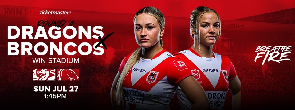 Dragons NRLW vs Broncos Tickets