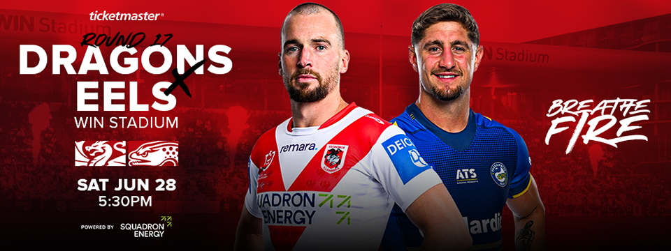 The Dragons vs Eels Tickets