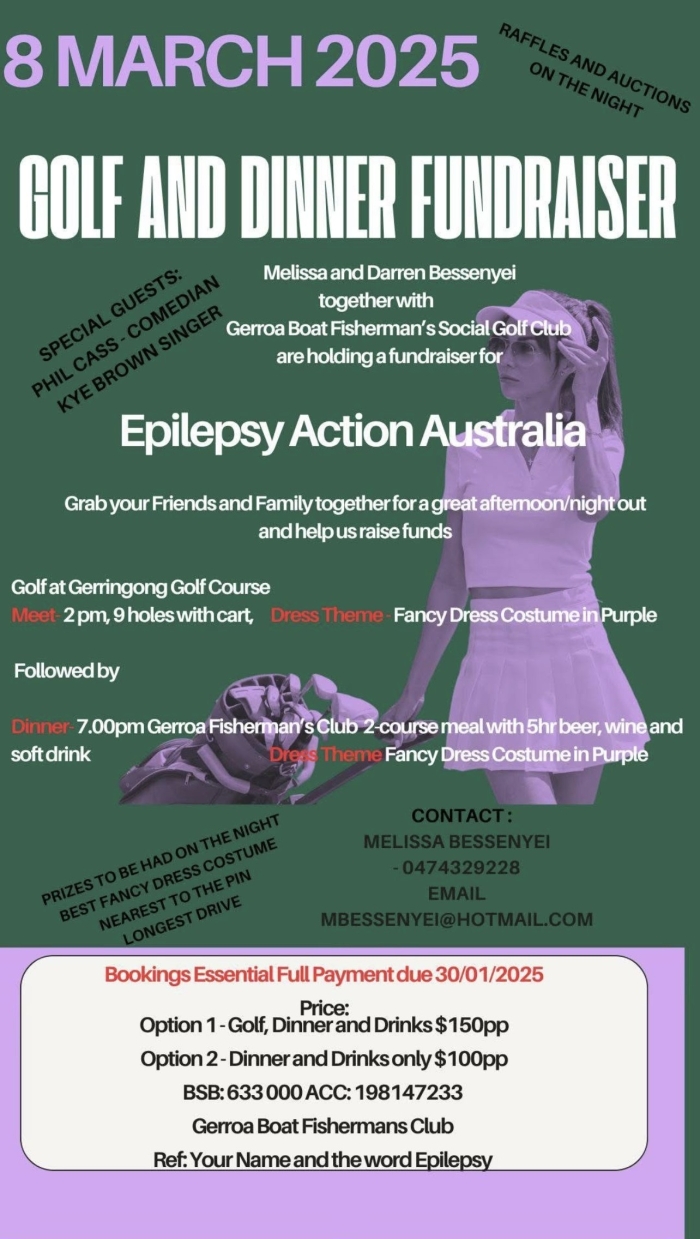 Epilepsy Action Australia Fundraiser