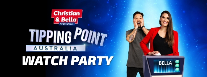 Christian an Bella’s Tipping Point Watch Party