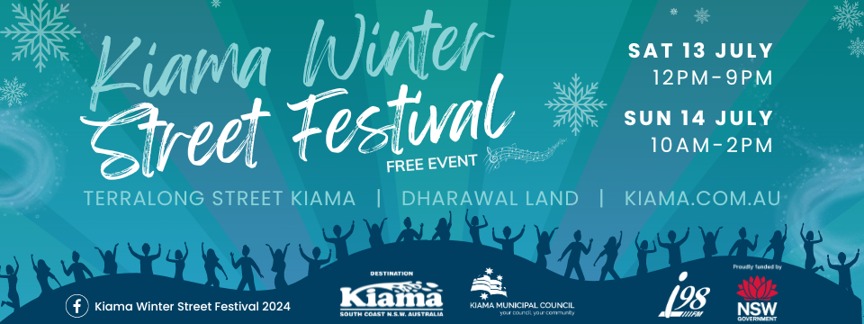 Step into a Winter Wonderland this July at the Kiama Winter Street Festival!