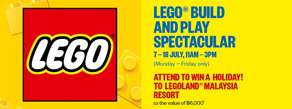 Next week, you can win $250 LEGO prize packs at Wollongong Central