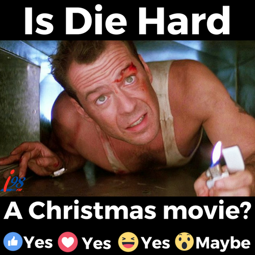 At the very least it’s a Christmas Eve movie 🤔