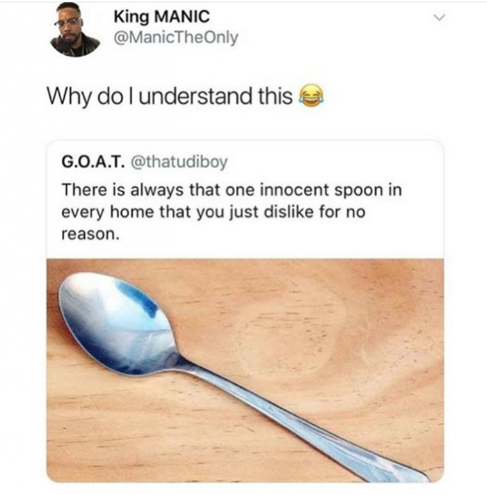 Hate that spoon! i98FM