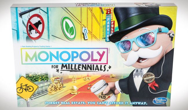 Hasbro Has Released A ‘Millennials’ Edition Of Monopoly And It’s As Ridiculous As It Sounds
