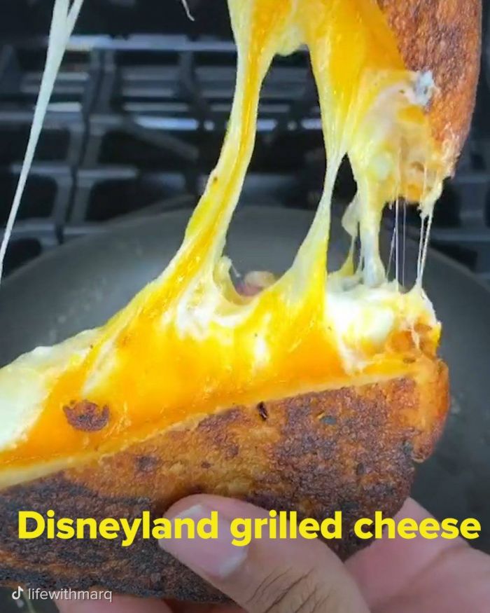 Grilled Cheese the Disneyland way. It’s very…