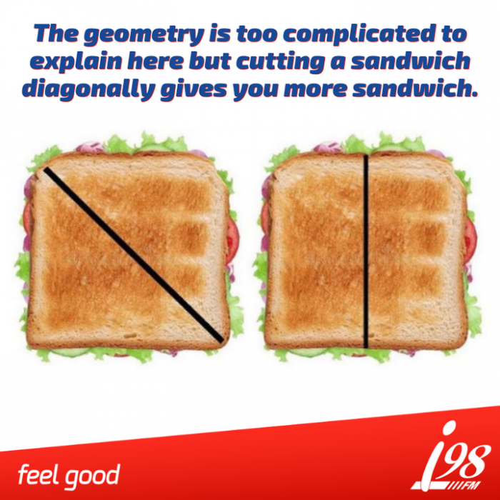 This is bigger than maths. 📐🥪