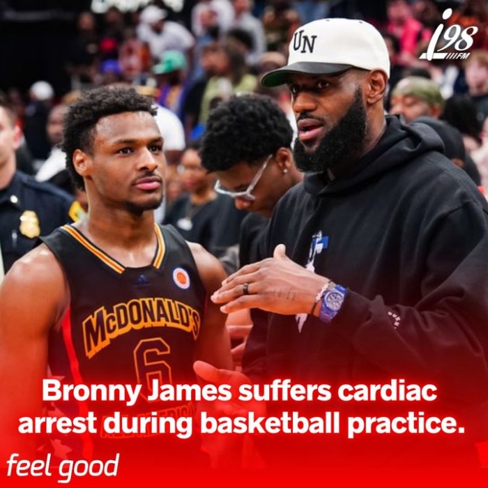 Lebron James' son had cardiac arrest during basketball practice