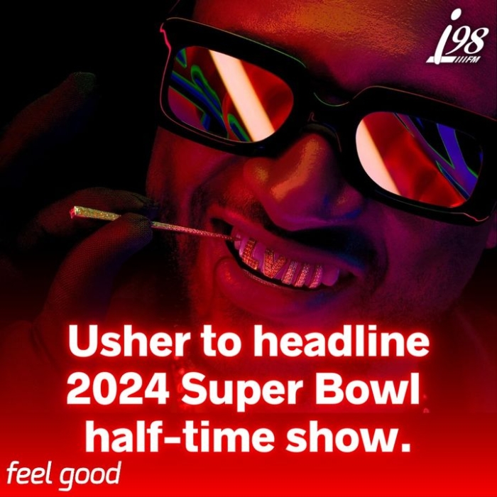 Usher to Headline the 2024 Super Bowl Halftime Show