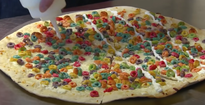 Froot Loops are now officially a pizza topping