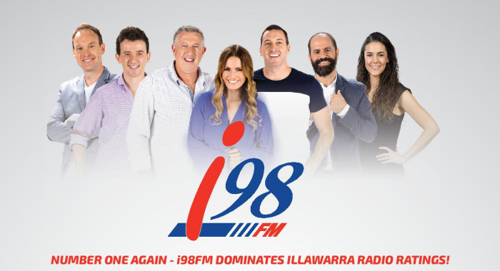 NUMBER ONE AGAIN - i98FM DOMINATES ILLAWARRA RADIO RATINGS!