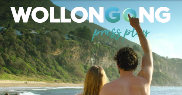 Destination Wollongong Press Play on new branding