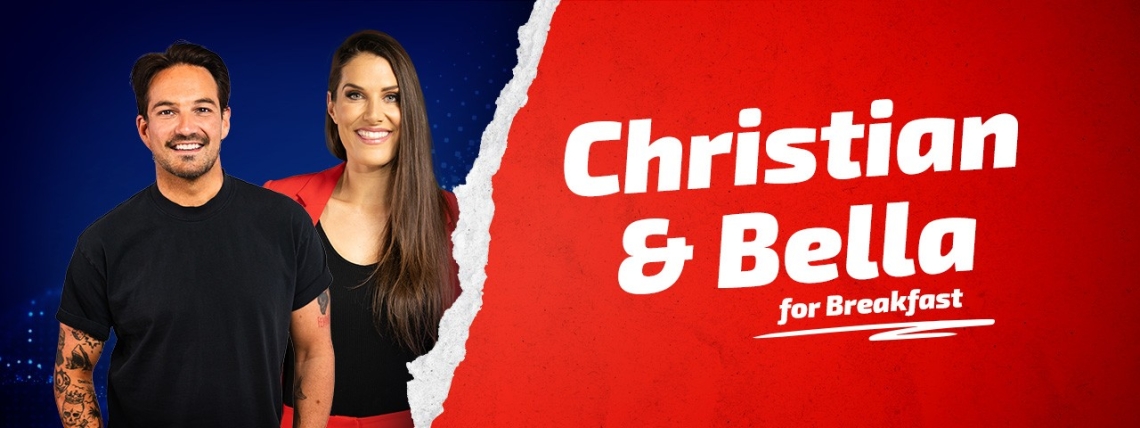 Christian and Bella for Breakfast