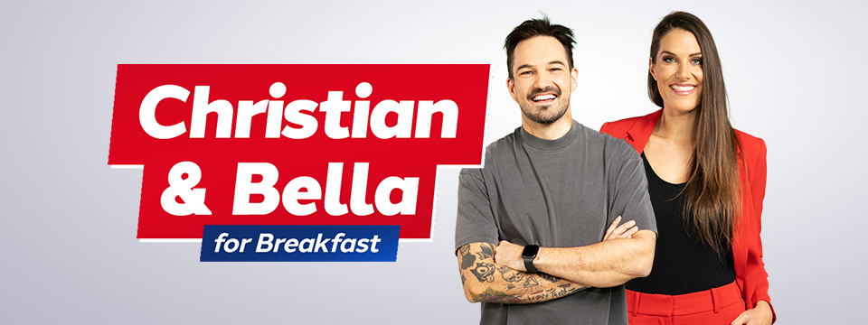 Christian and Bella for Breakfast