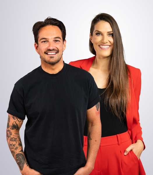 Christian and Bella for Breakfast